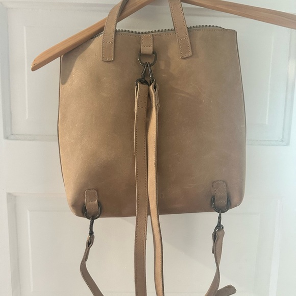 ABLE Leather Backpack - Picture 2 of 3